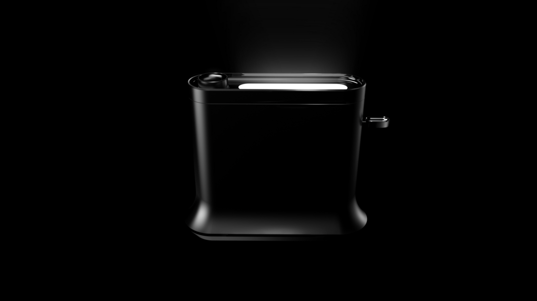 Rendered concept image of a toaster