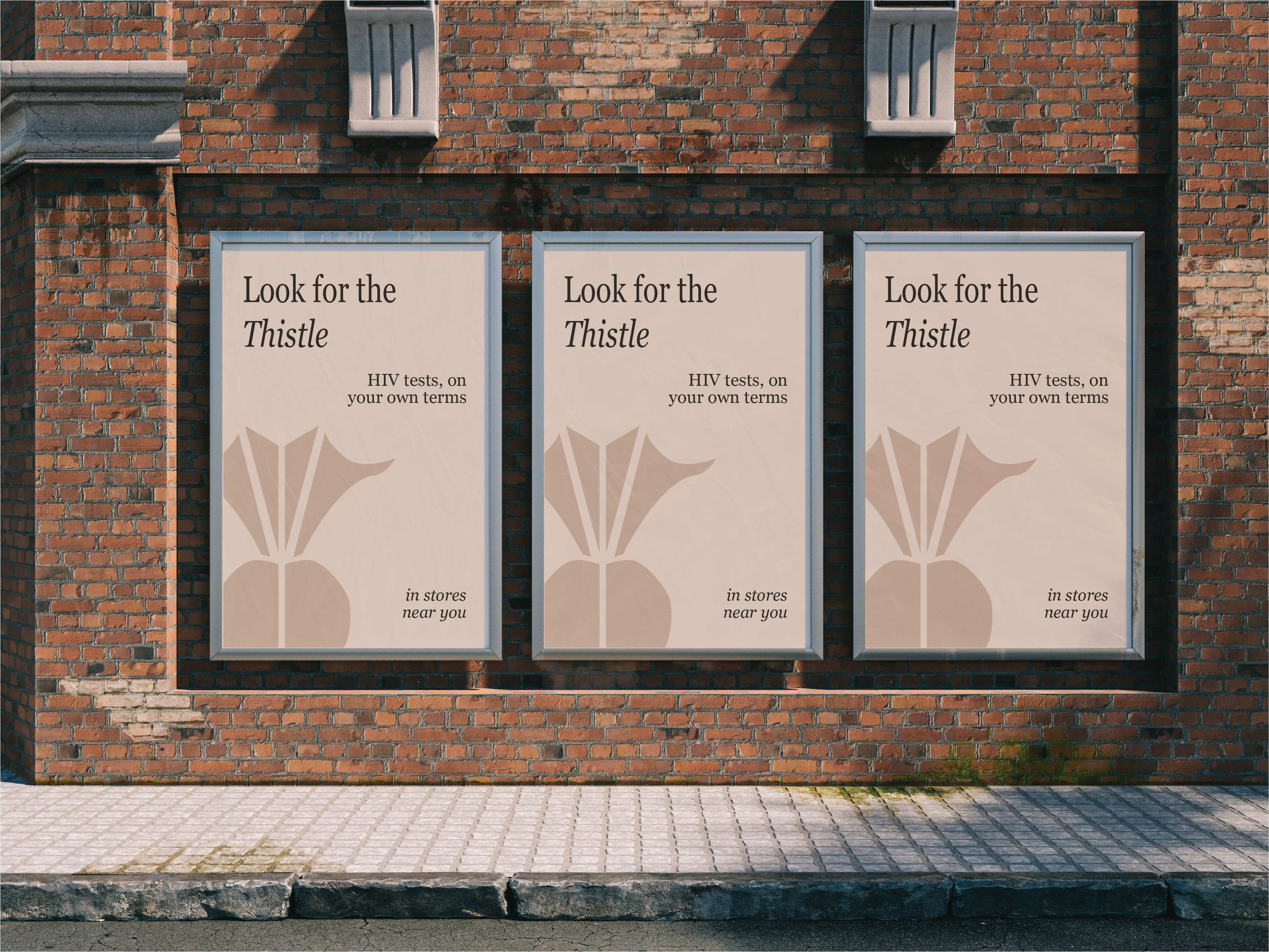 Prototype posters for Danny Linitz's proposal