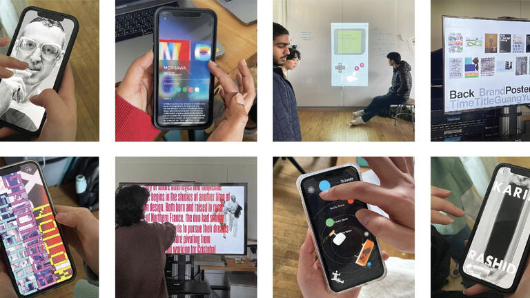 Mobile prototypes for the Design Heroes project
