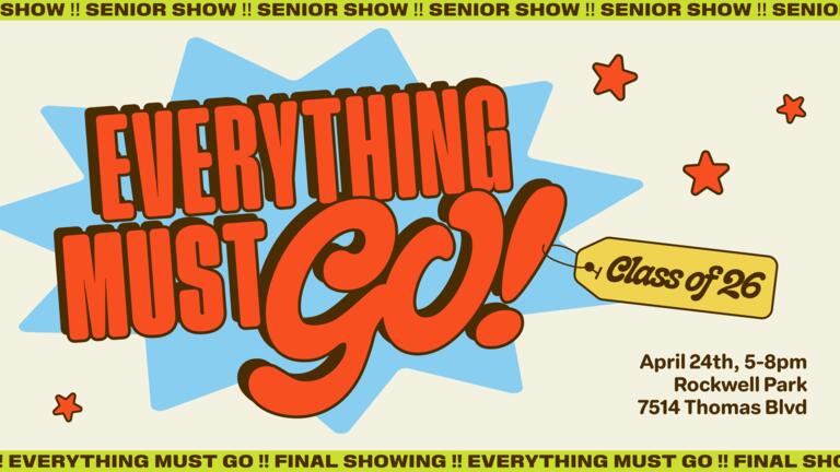 The banner for Everything Must Go