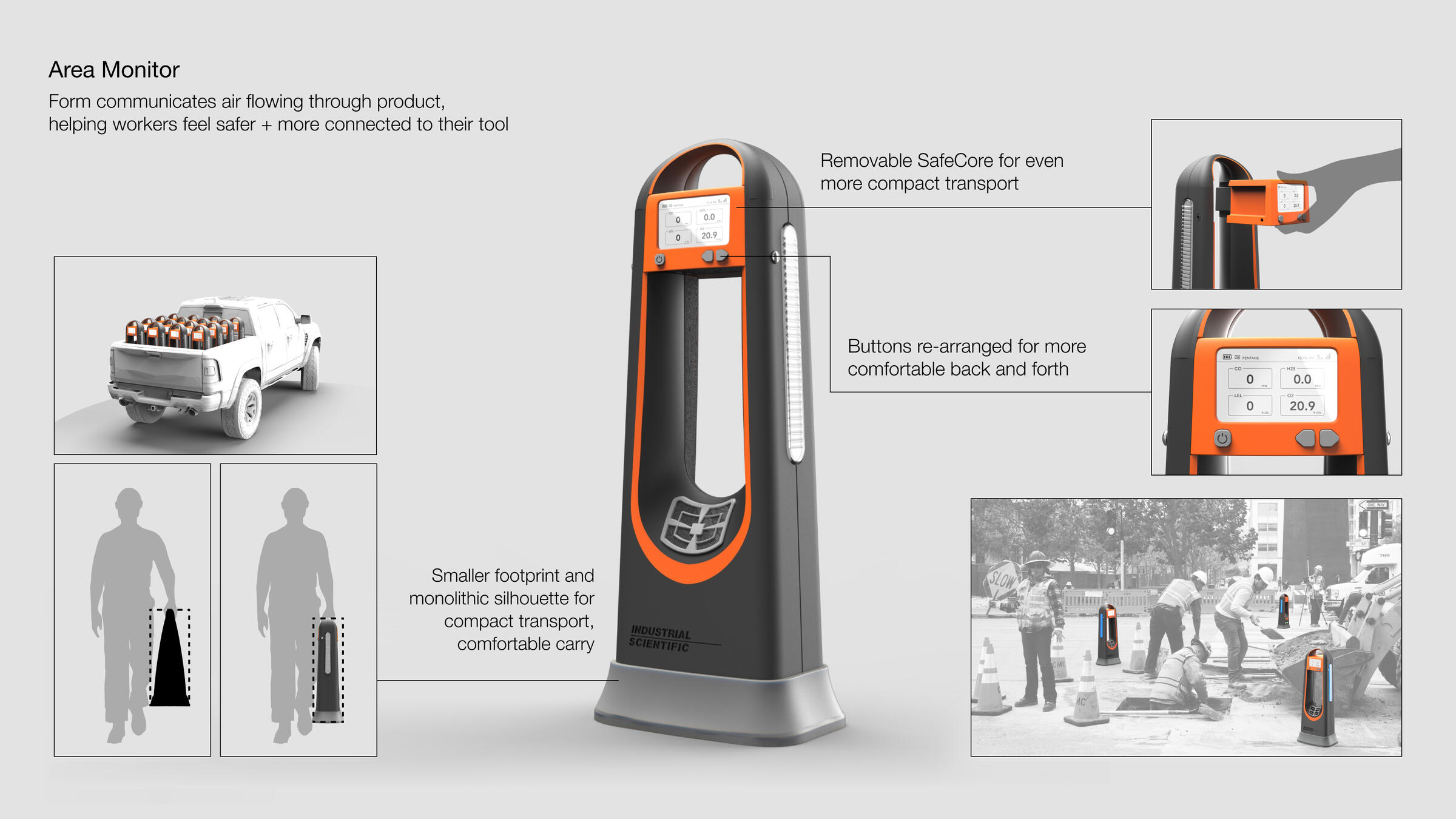 A gas detector prototype by Jiyeon Chun